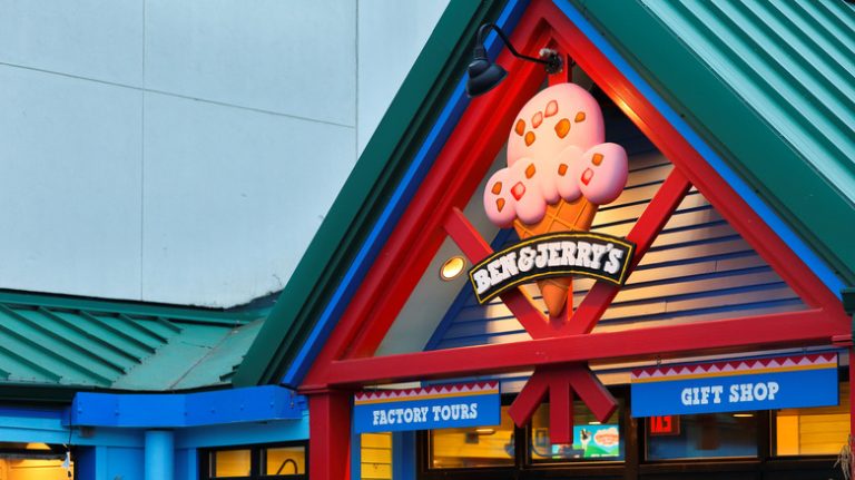 Ben & Jerry's factory