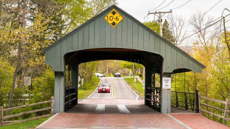 covered bridge