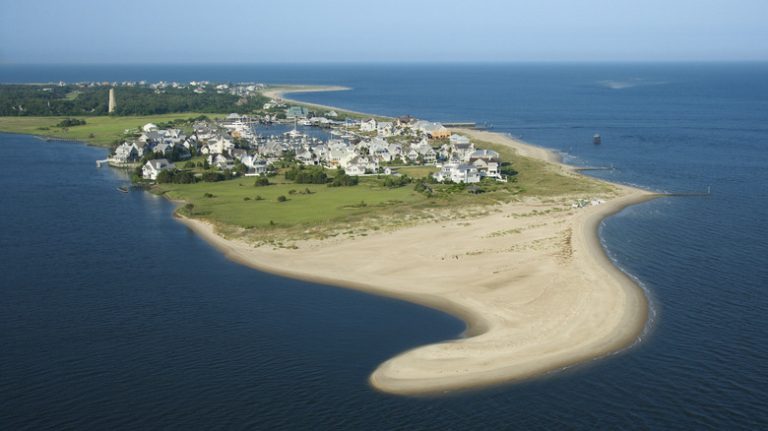 Aerial view, Bald Head Island