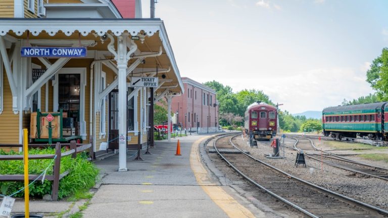 Railcar in North Conway, NH