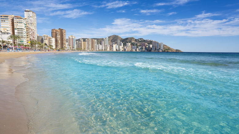 Crystal Clear Waters of Benidorm