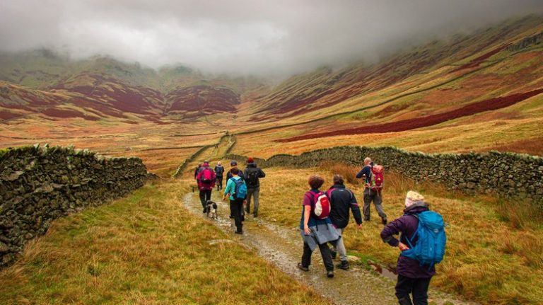 Fellwalkers on the C2C walk