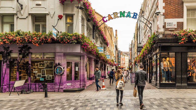 Carnaby Street in London's Soho